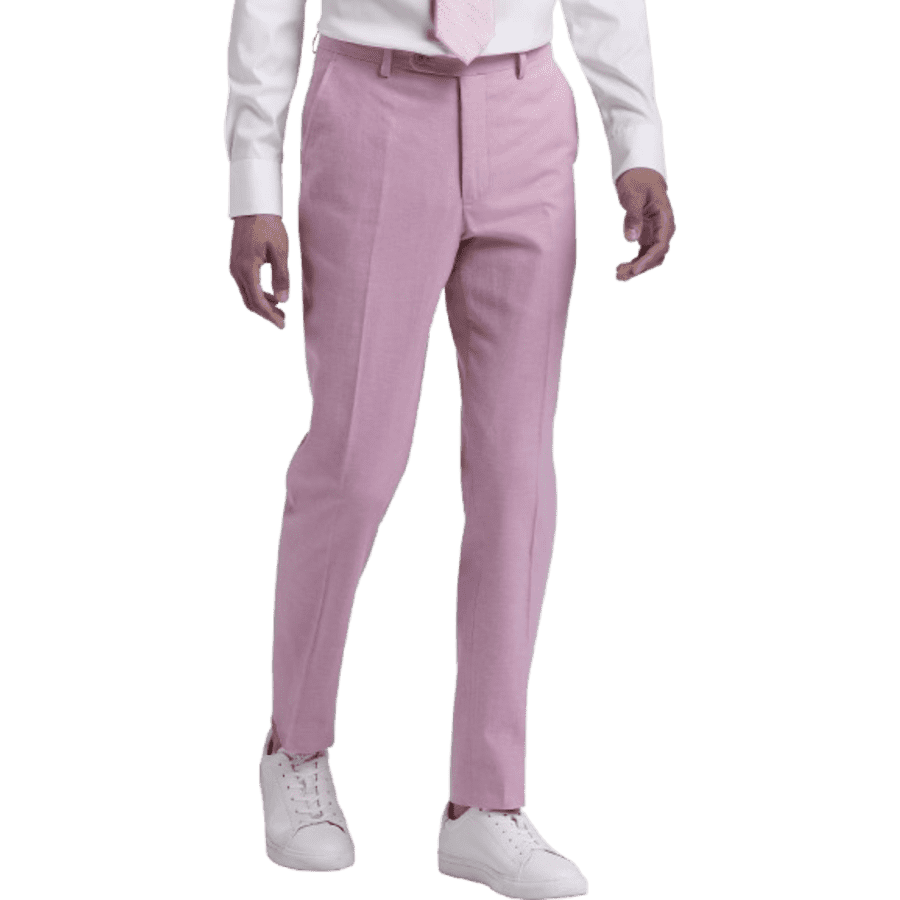 Joe Joseph Abboud Men's Slim Fit Linen-Cotton Blend Suit Pants: $9.99