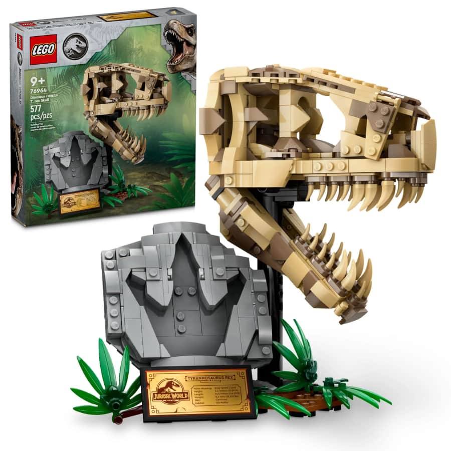 LEGO Jurassic World Dinosaur Fossils: T. Rex Skull Building Set: $31.99 LEGO Jurassic World Dinosaur Fossils: T. Rex Skull Building Set: $31.99