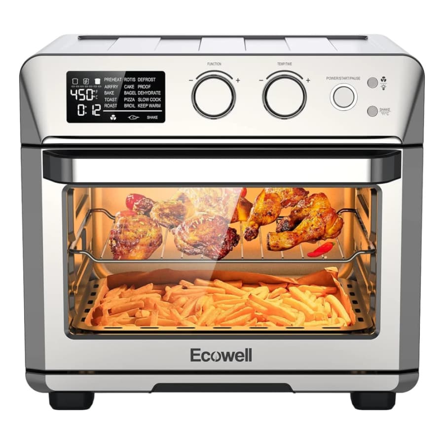Ecowell 26.4-Quart 15-in-1 Air Fryer Oven: $70 Ecowell 26.4-Quart 15-in-1 Air Fryer Oven: $70