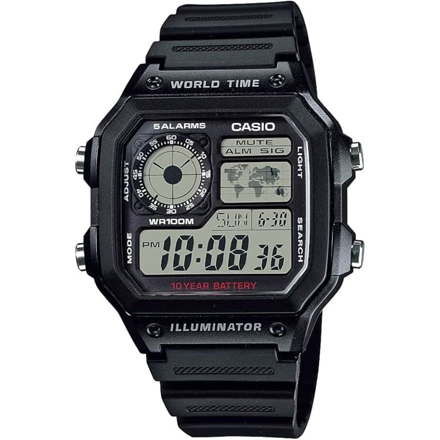 Casio Men's Analog Digital Multi-Function Watch: $20 Casio Men's Analog Digital Multi-Function Watch: $20