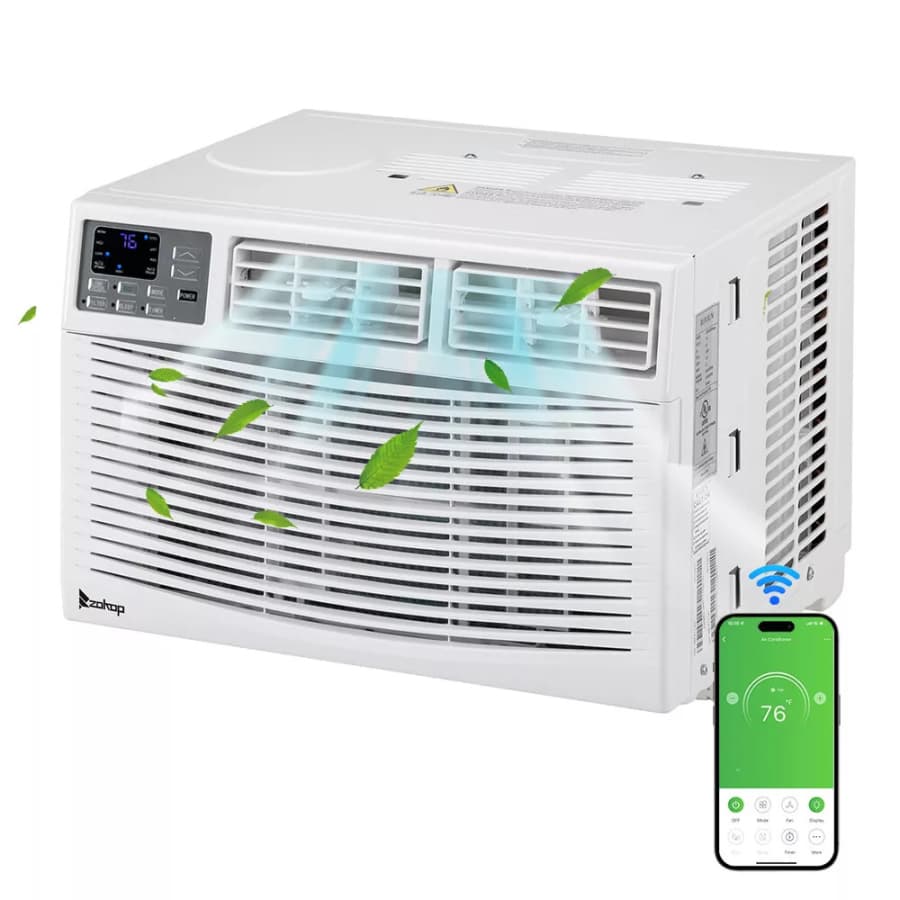 Zokop 10,000 BTU 115-Volt Window-Mounted Air Conditioner: $263 Zokop 10,000 BTU 115-Volt Window-Mounted Air Conditioner: $263