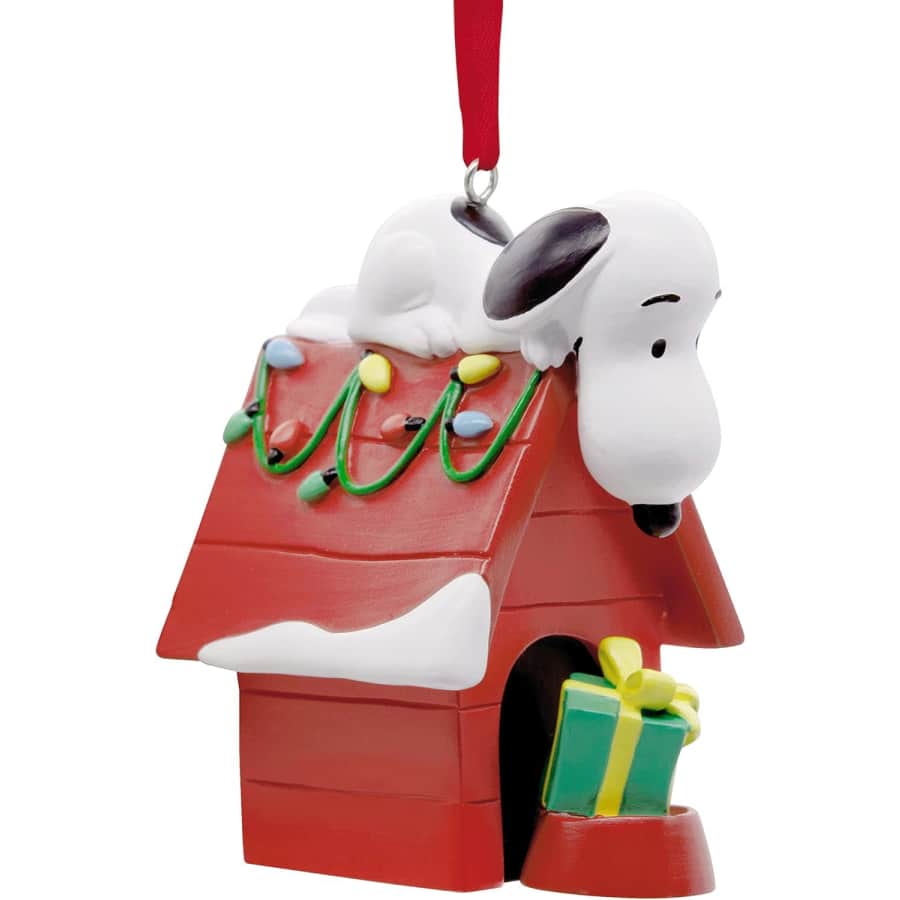Hallmark Peanuts Snoopy on Holiday Doghouse Christmas Ornament: $5.99 Hallmark Peanuts Snoopy on Holiday Doghouse Christmas Ornament: $5.99