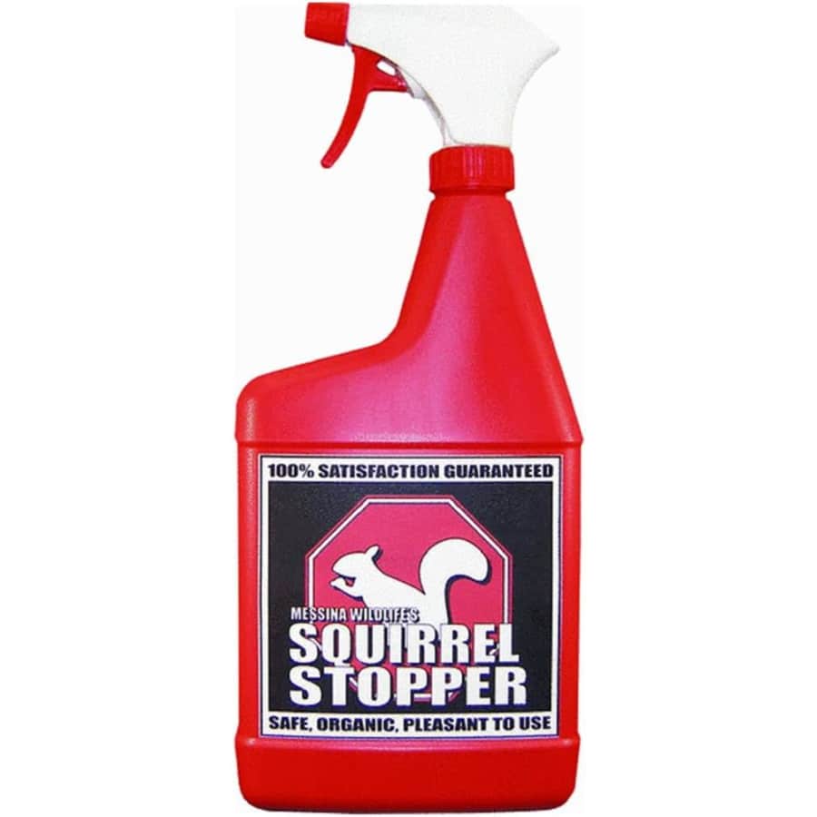 Squirrel Stopper 32-oz. Spray Bottle: $6.46 Squirrel Stopper 32-oz. Spray Bottle: $6.46