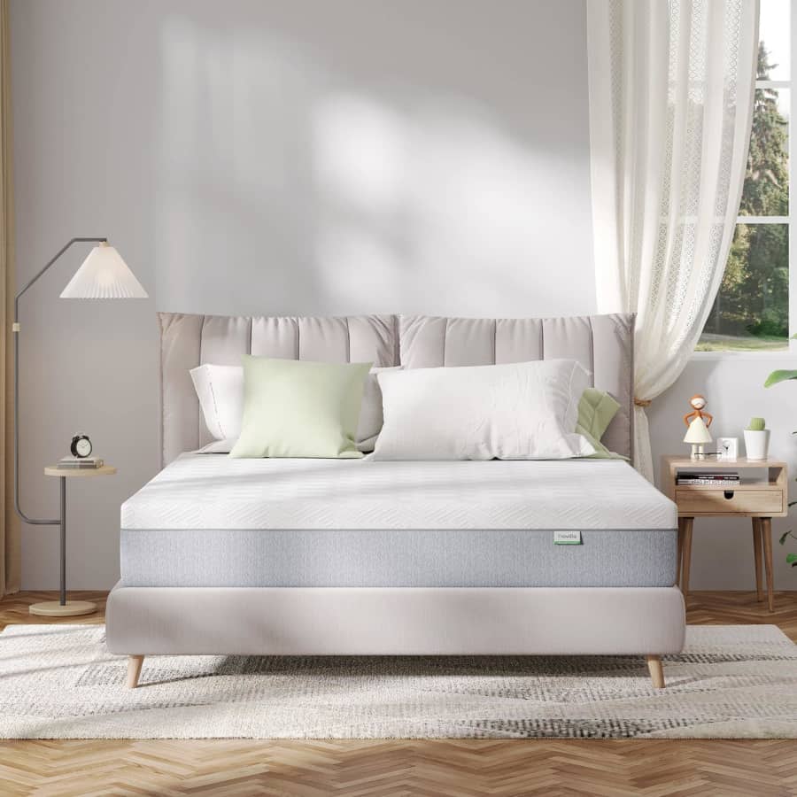 Novilla Queen 10" Gel Memory Foam Mattress: $145