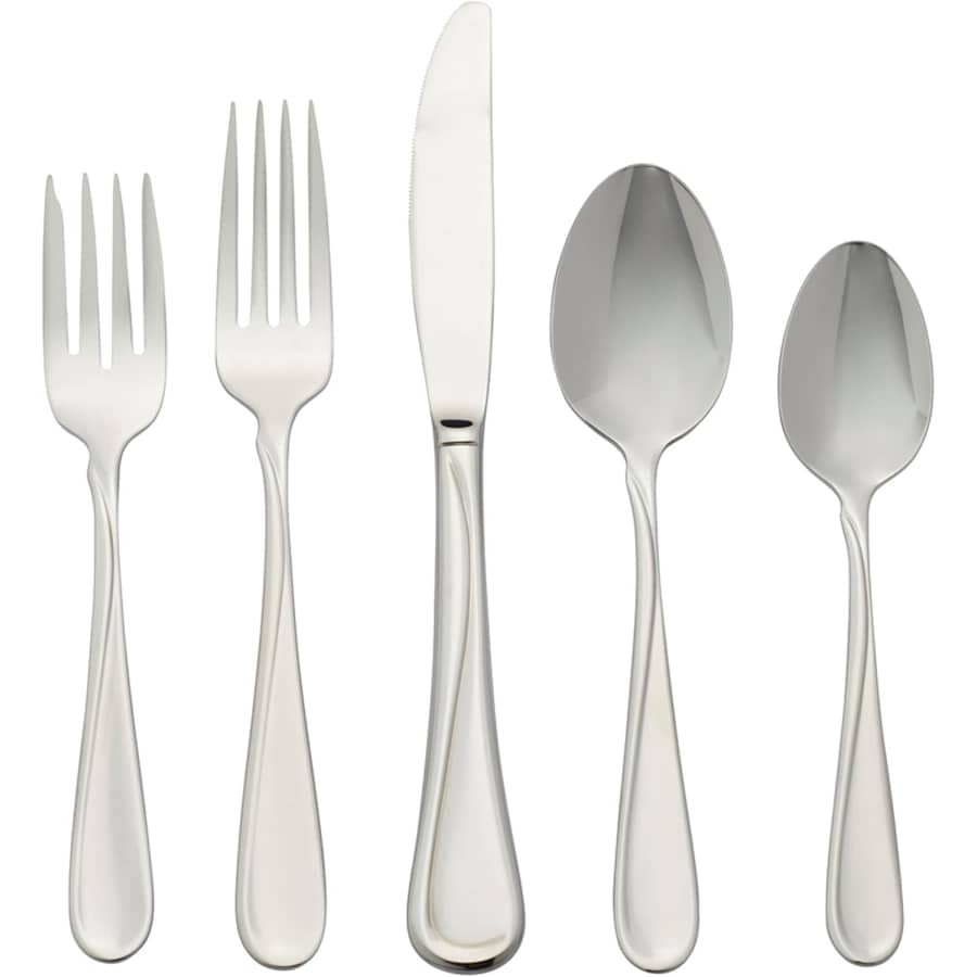 Oneida Flight 20-Piece Everyday Flatware Set: $17 Oneida Flight 20-Piece Everyday Flatware Set: $17