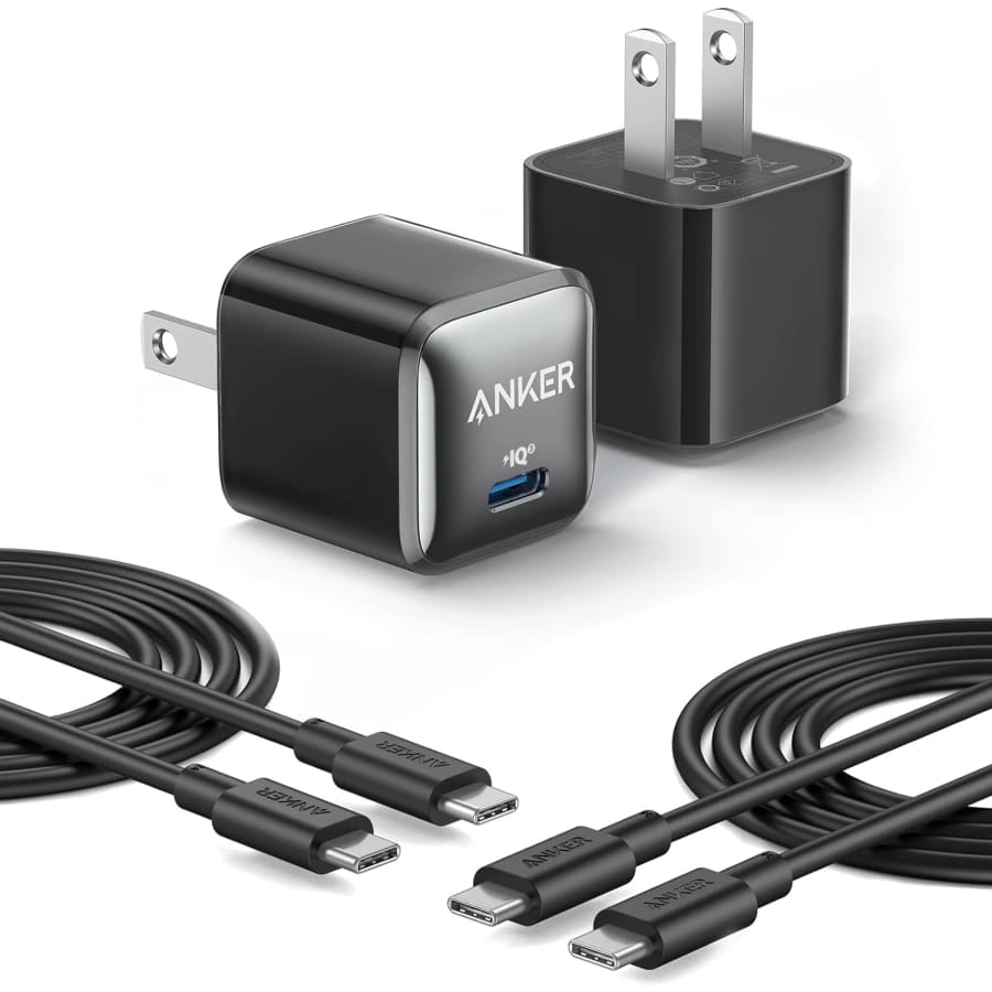 Anker 511 Nano Pro 20W USB-C Compact Fast Charger 2-Pack: $17 Anker 511 Nano Pro 20W USB-C Compact Fast Charger 2-Pack: $17
