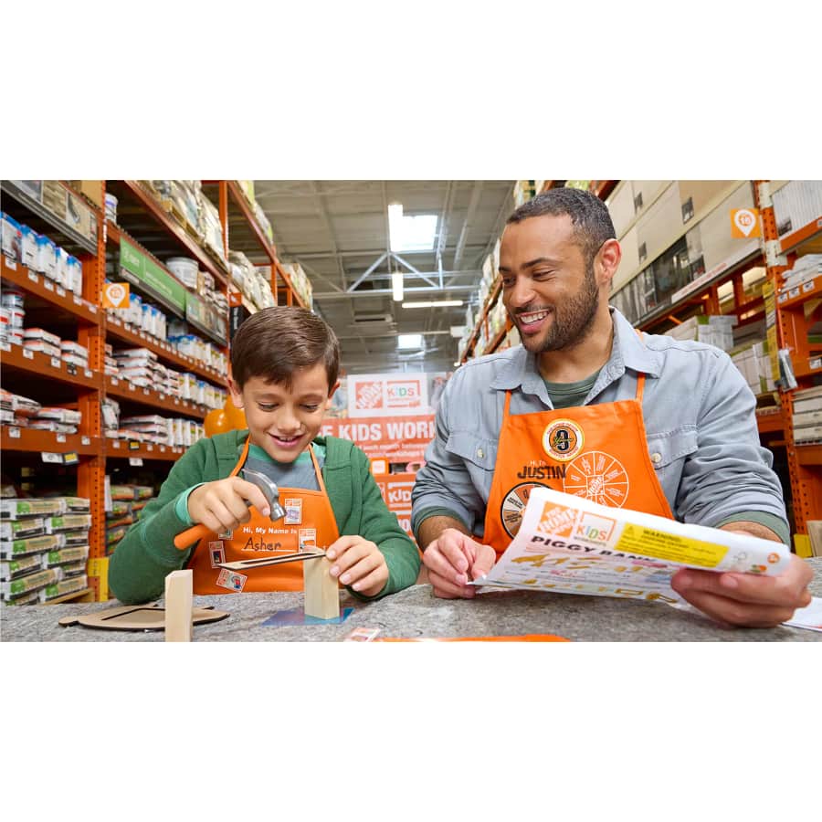Home Depot Kids' Workshops: Free on the first Saturday of the month