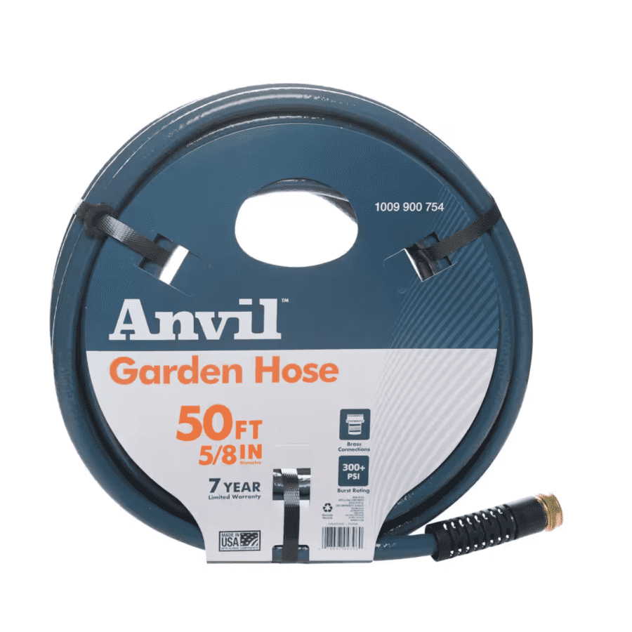 Anvil 5/8" x 50-Foot Medium-Duty Garden Hose: $14.88
