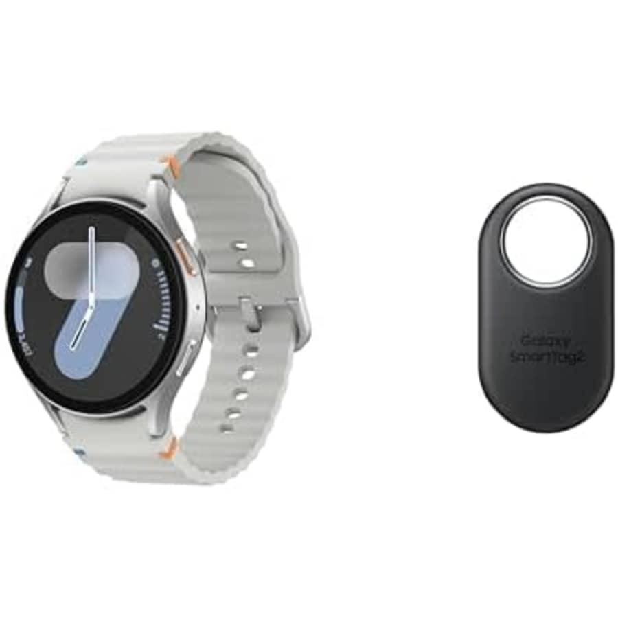 Samsung Galaxy Watch 7 44mm Bluetooth AI Smartwatch + Free SmartTag2 Bundle: $250