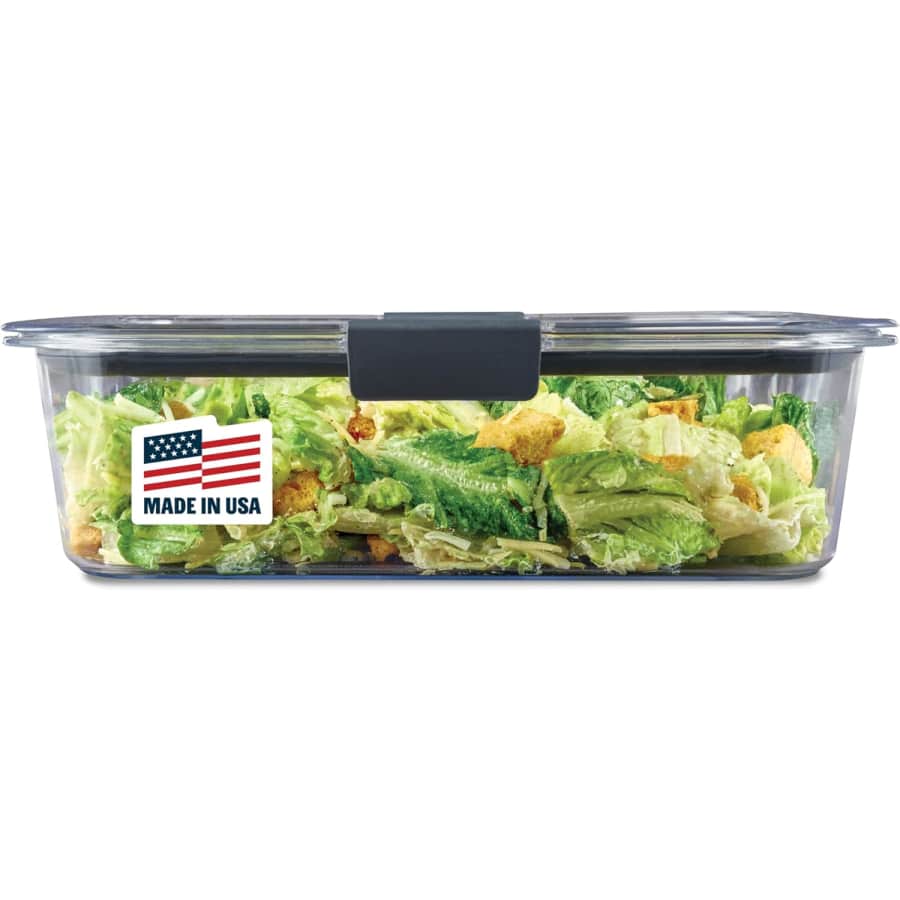 Rubbermaid Brilliance 9.6 Cup Food Container: $10.39