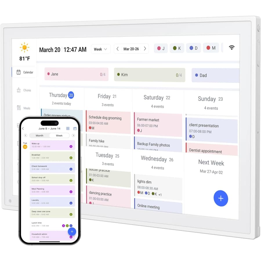 10.1" Smart Digital Calendar: $69.99