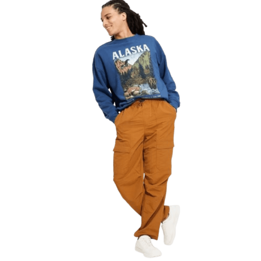 Original Use Men's Regular Fit Ankle Length Cargo Pants: $9.99