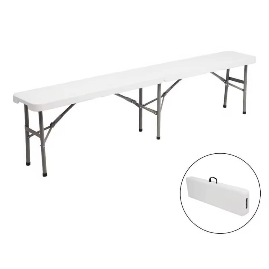 6-Foot Portable Foldable Bench: $41