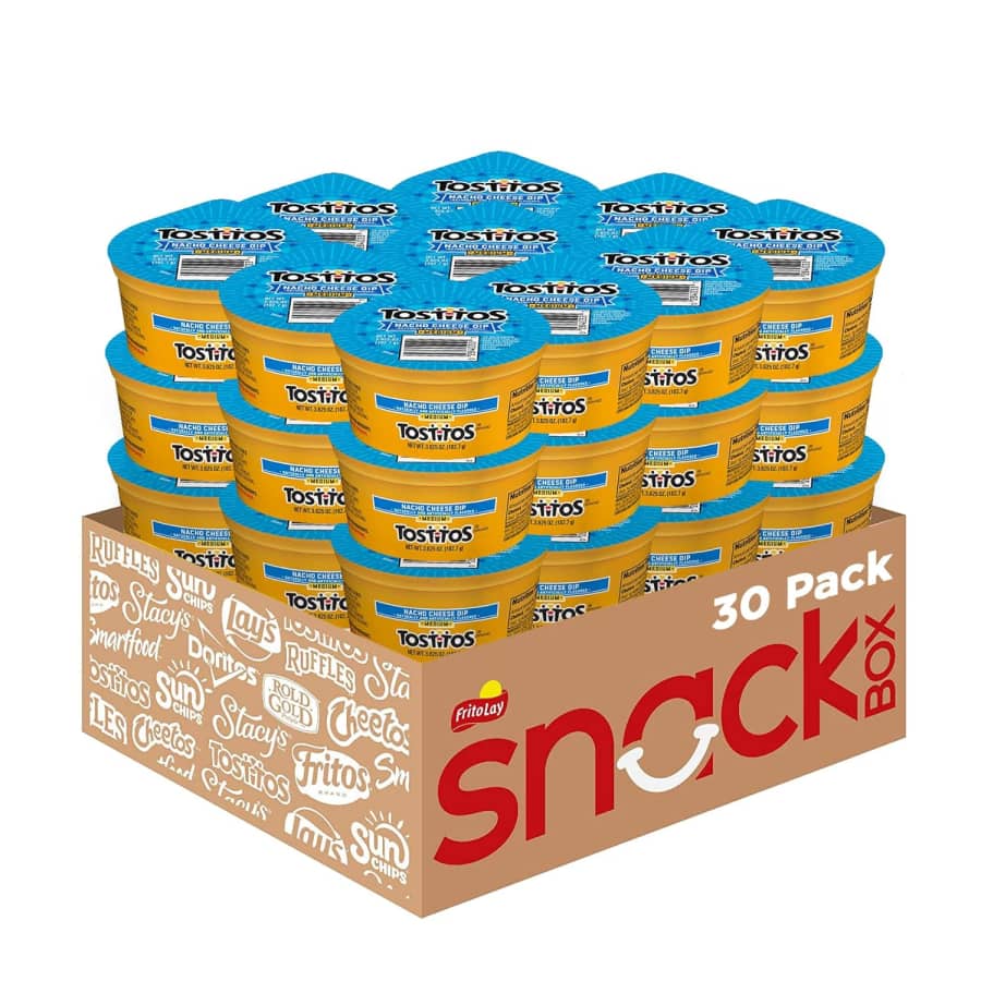 Tostitos Dips Nacho Cheese or Salsa 30-Pack Box: $25 via Sub & Save