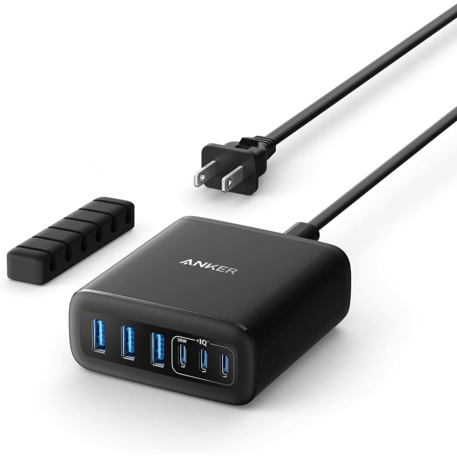 Anker 6-in-1 Fast Charging Station: $28 Anker 6-in-1 Fast Charging Station: $28