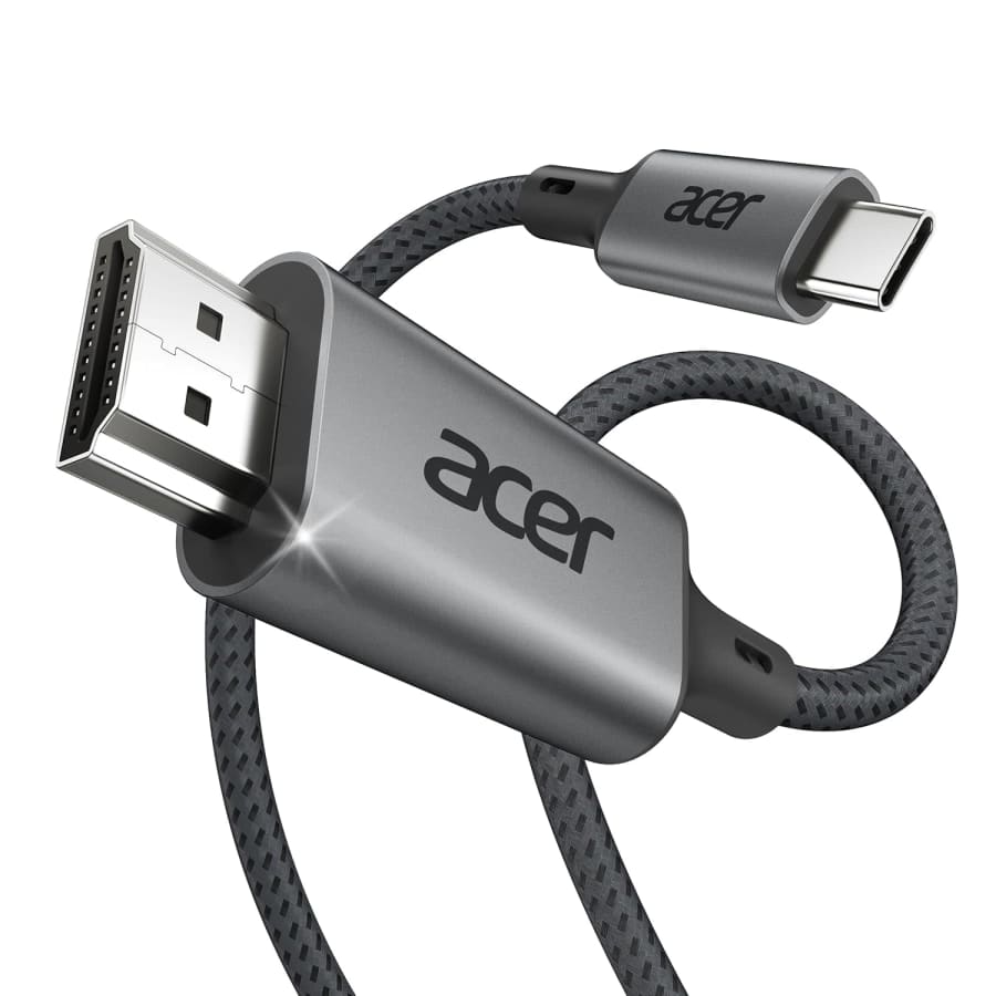 Acer 6.6FT 4K 60Hz USB-C to HDMI Cable: $9.99