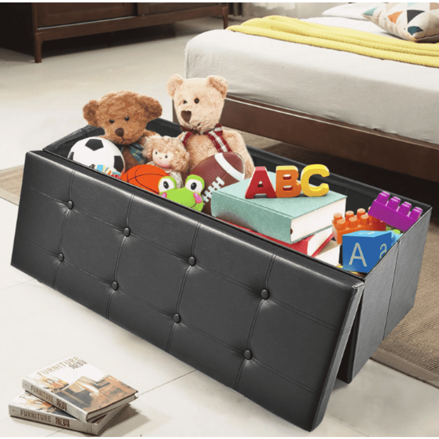 Giantex 45" Ottoman Storage Bench: $60