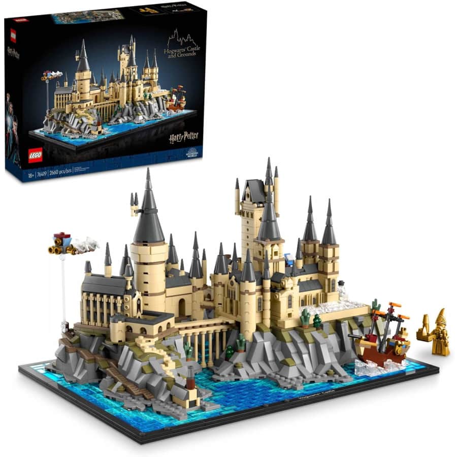 LEGO Harry Potter Hogwarts Castle and Grounds: $136