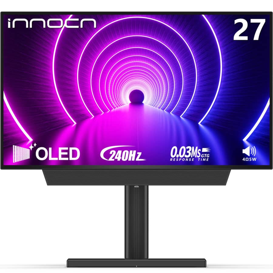 INNOCN 27" 1440p 240Hz OLED Gaming Monitor: $429.99 INNOCN 27" 1440p 240Hz OLED Gaming Monitor: $429.99