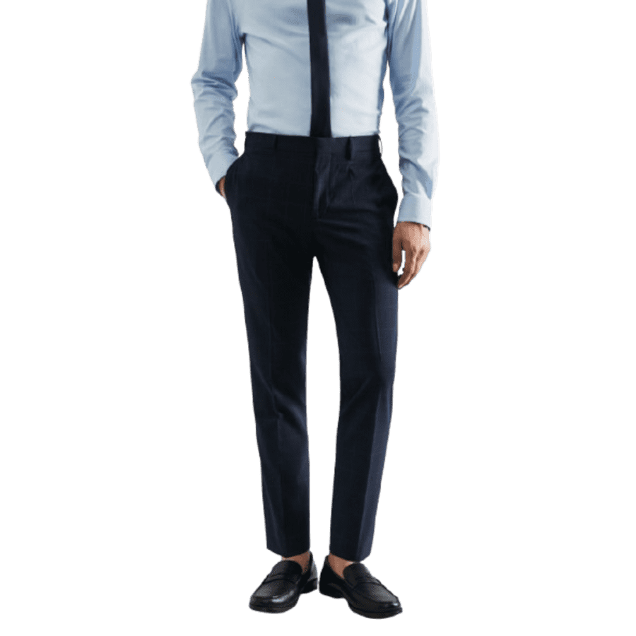 Mango Men's Super Slim-Fit Tailored Check Trousers: $14 Mango Men's Super Slim-Fit Tailored Check Trousers: $14