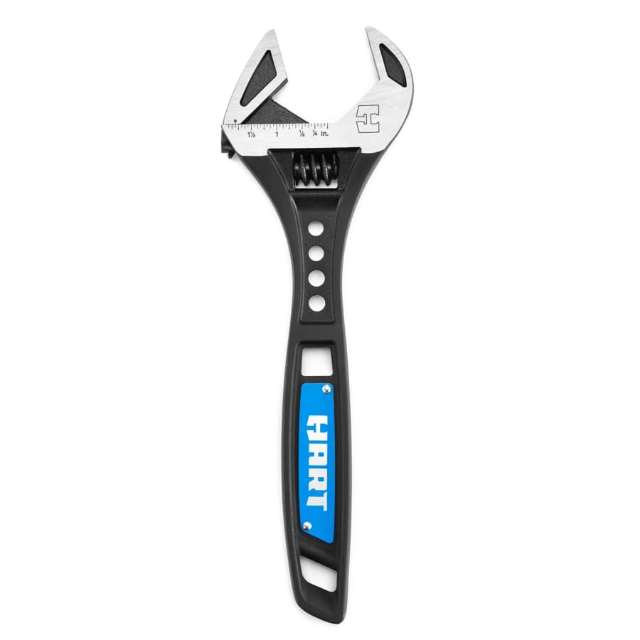 Hart 12" Pro Adjustable Wrench w/ Laser-Etching: $15.88