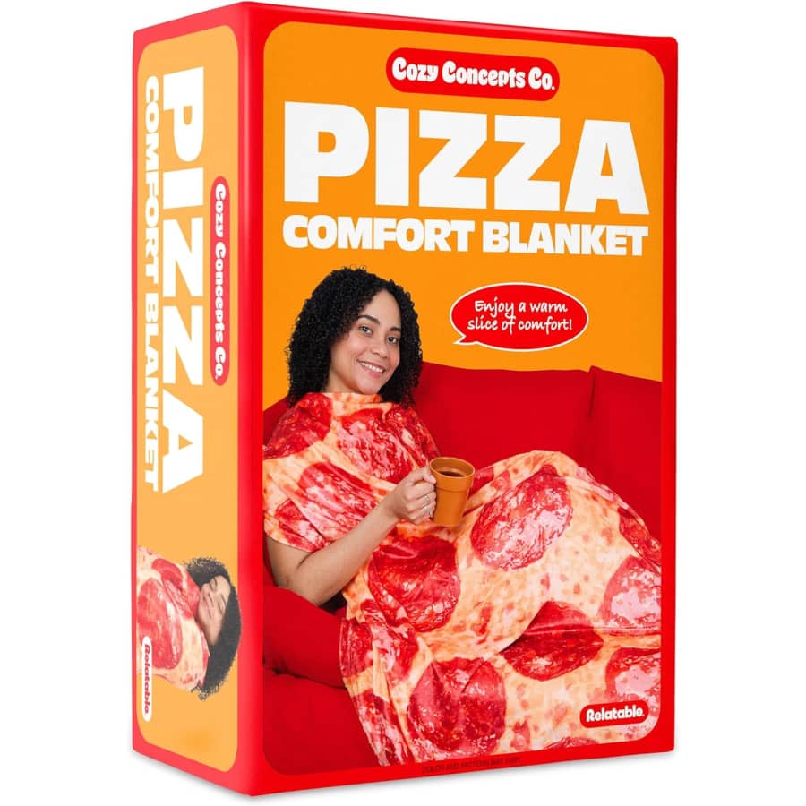 Pizza Comfort Blanket: $10 Pizza Comfort Blanket: $10