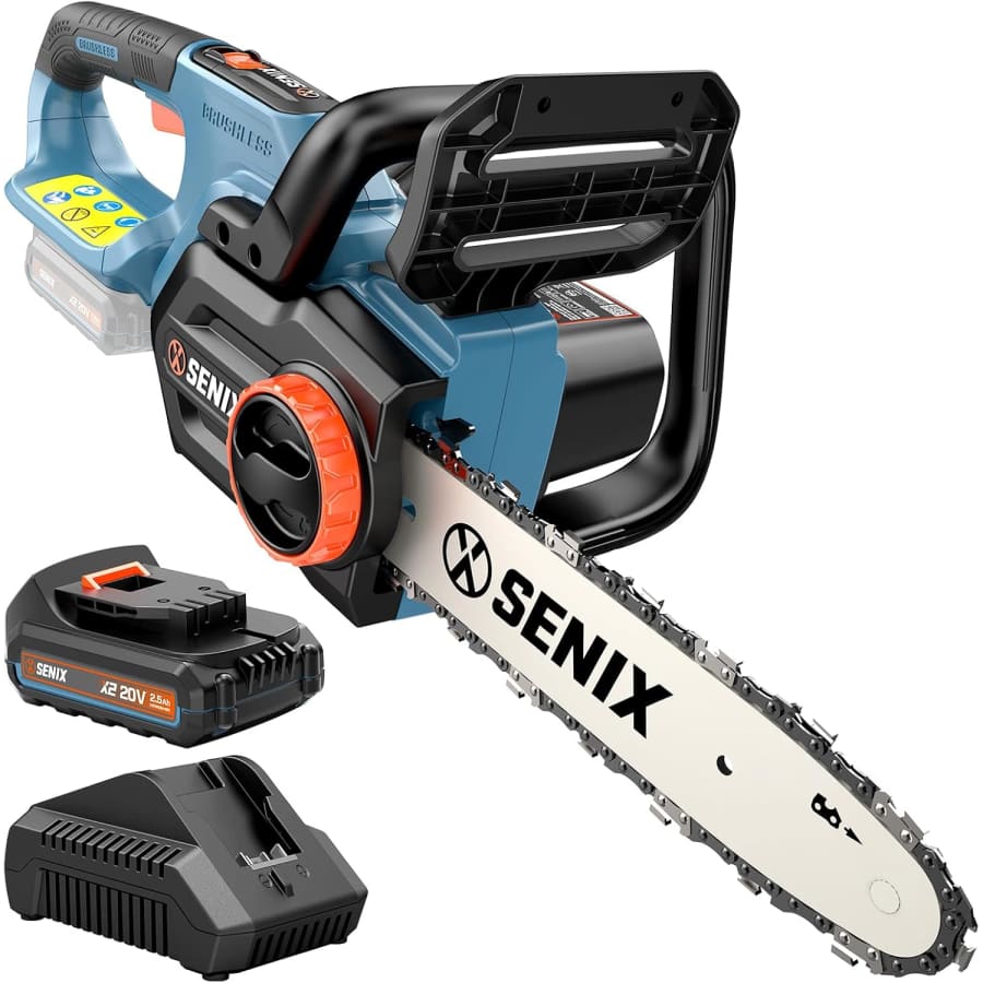 Senix 20V Cordless 10" Chainsaw: $35.49