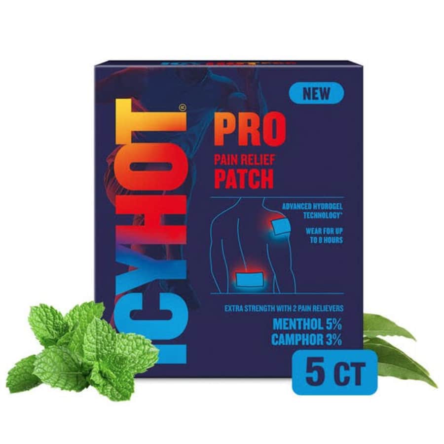 Icy Hot Pro Pain Relief Patch 5-Pack: $5.99