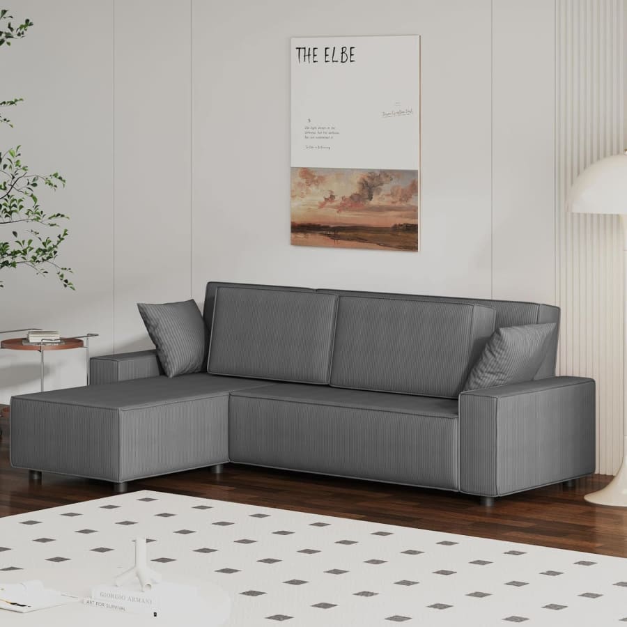 Garvee 96" L-Shaped Sectional Sofa: $329.99 Garvee 96" L-Shaped Sectional Sofa: $329.99