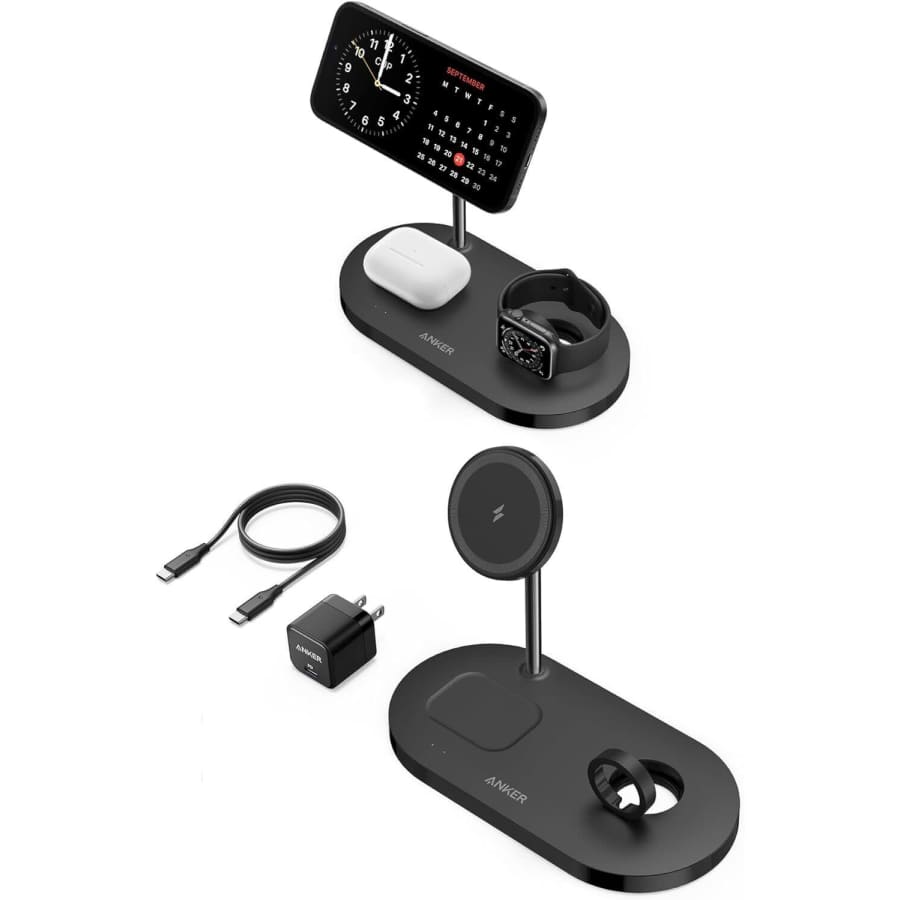 Refurb Anker Magnetic Wireless Charging Station w/ USB C Charger: $30 Refurb Anker Magnetic Wireless Charging Station w/ USB C Charger: $30