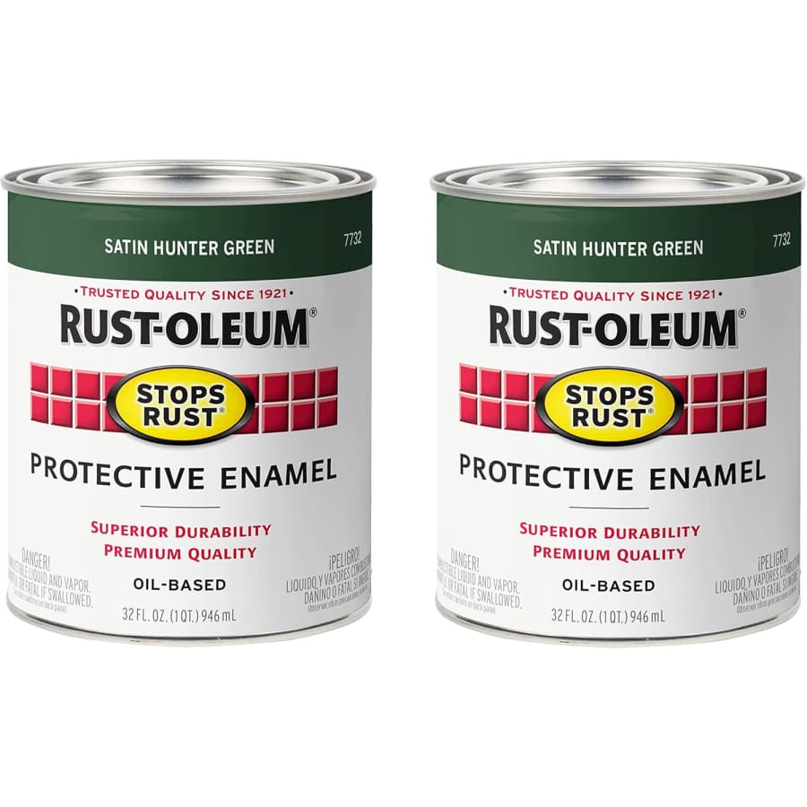 Rust-Oleum 32-Fl Oz. Stops Rust Brush-On Paint 2-Pack: $20