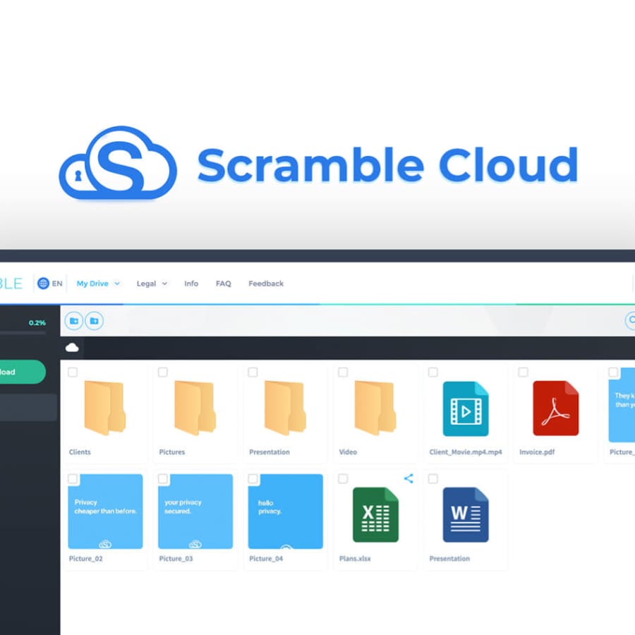 Scramble Cloud Storage 500GB Plan: Lifetime subscription for $72