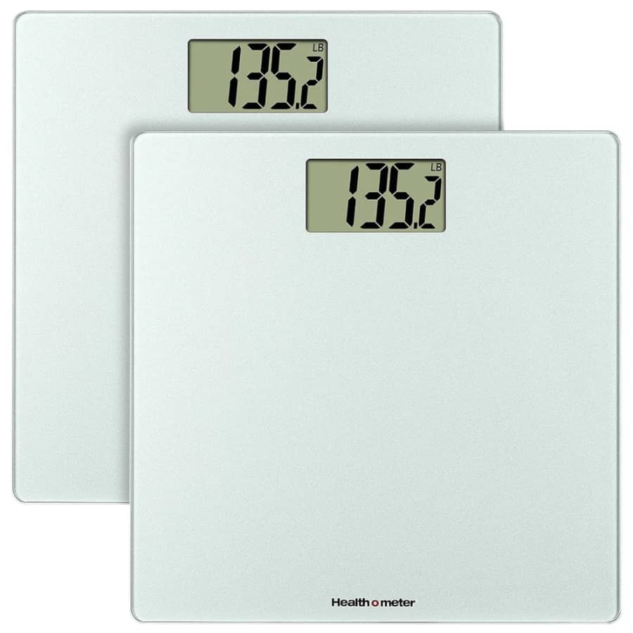 Health o meter Digital Body Weight Tracking Scale 2-Pack: $15