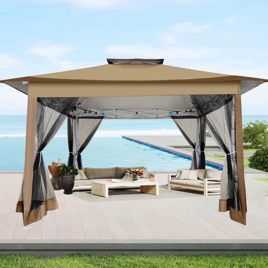 Hoteel 12x12-Foot Pop Up Gazebo: $110 Hoteel 12x12-Foot Pop Up Gazebo: $110
