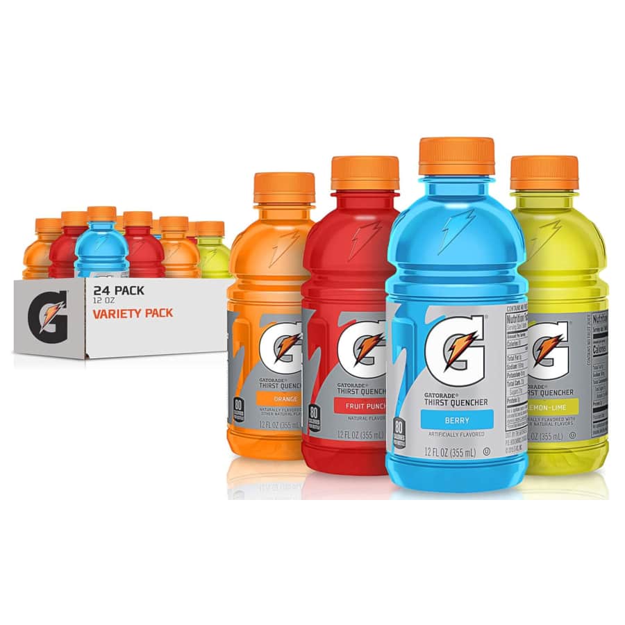 Gatorade Classic Thirst Quencher Variety 24-Pack: $13 via Sub & Save Gatorade Classic Thirst Quencher Variety 24-Pack: $13 via Sub & Save