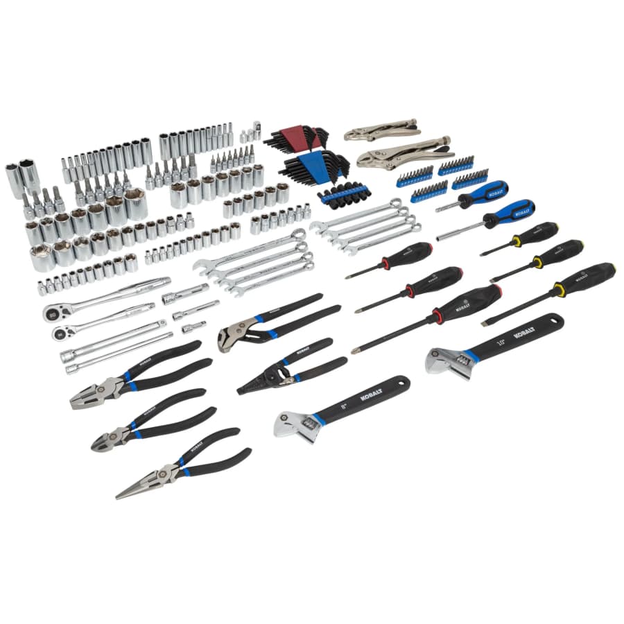 Kobalt 238-Piece Standard (SAE) & Metric Mechanics Tool Set: $149 Kobalt 238-Piece Standard (SAE) & Metric Mechanics Tool Set: $149