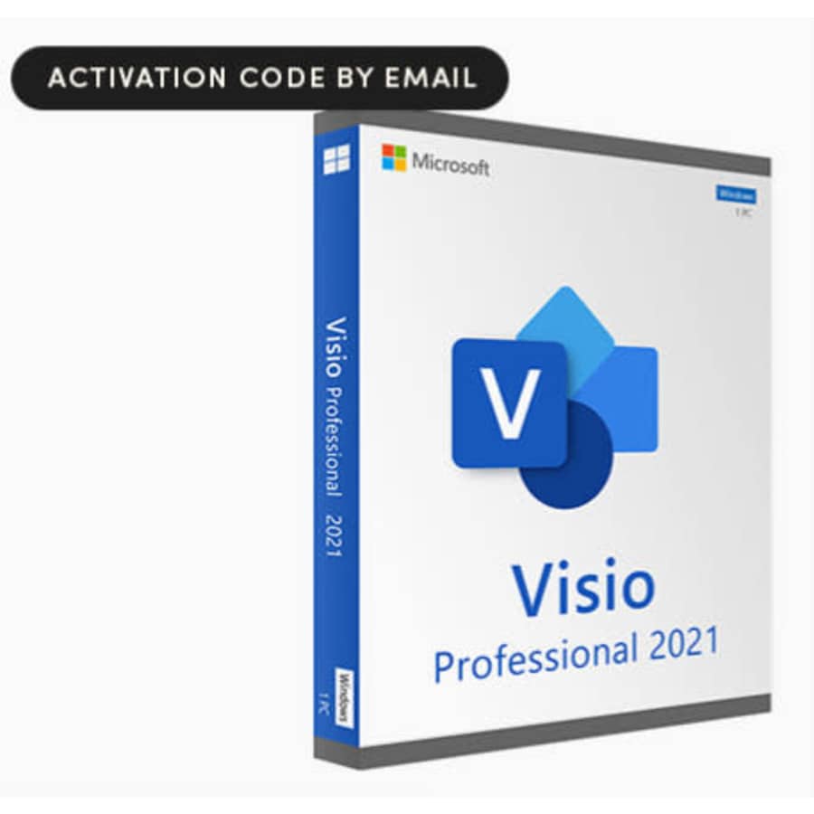 Microsoft Visio 2021 Professional for PC: Lifetime License for $18