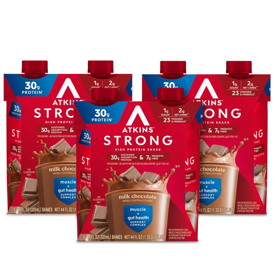 Atkins Strong High Protein Shake 12-Count: $15 via Sub & Save