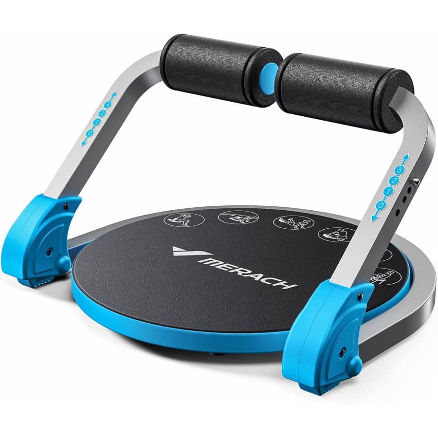 Merach Ab Machine with Adjustable Resistance Levels: $39.99