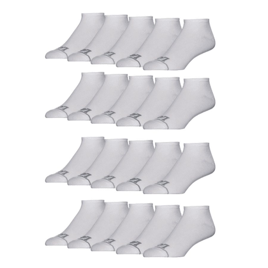 Lee Jeans Lee Men's No Show Socks 20-Pack: $7.48