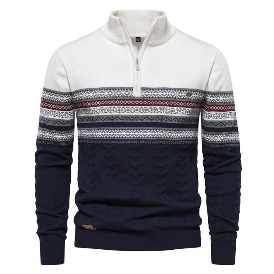Men's Ribbed Knit Pullover Sweater: $8.00