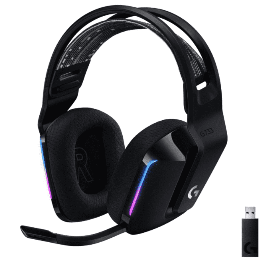Logitech G733 Lightspeed Wireless Gaming Headset: $104 Logitech G733 Lightspeed Wireless Gaming Headset: $104