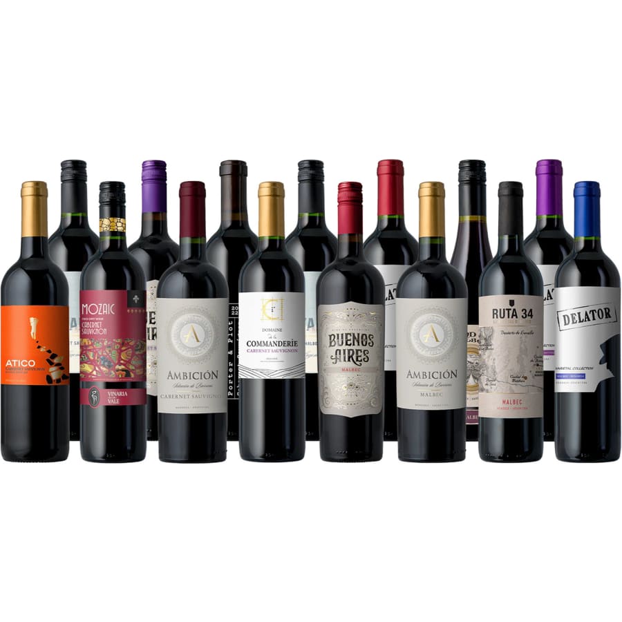 Splash Wines Fall Faves Cab & Malbec 15-Pack: $100