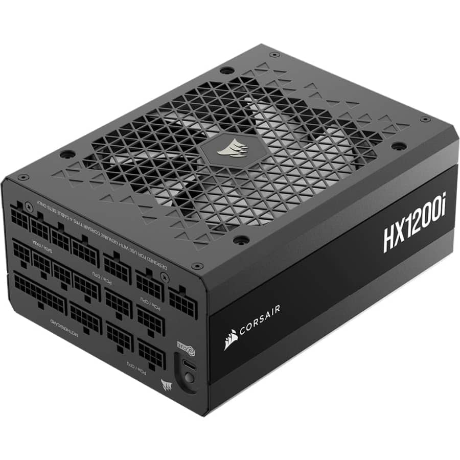 Corsair HX1200i Fully Modular ATX Power Supply (2025): $220 Corsair HX1200i Fully Modular ATX Power Supply (2025): $220