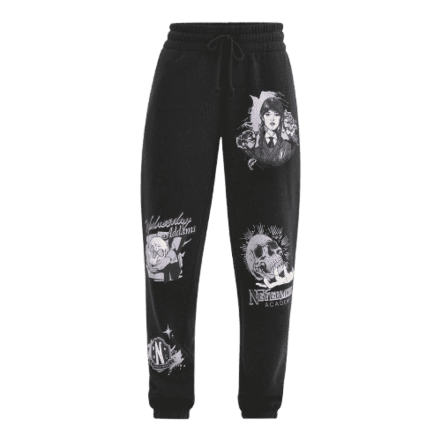 Wednesday Addams Women's Joggers: $8.99