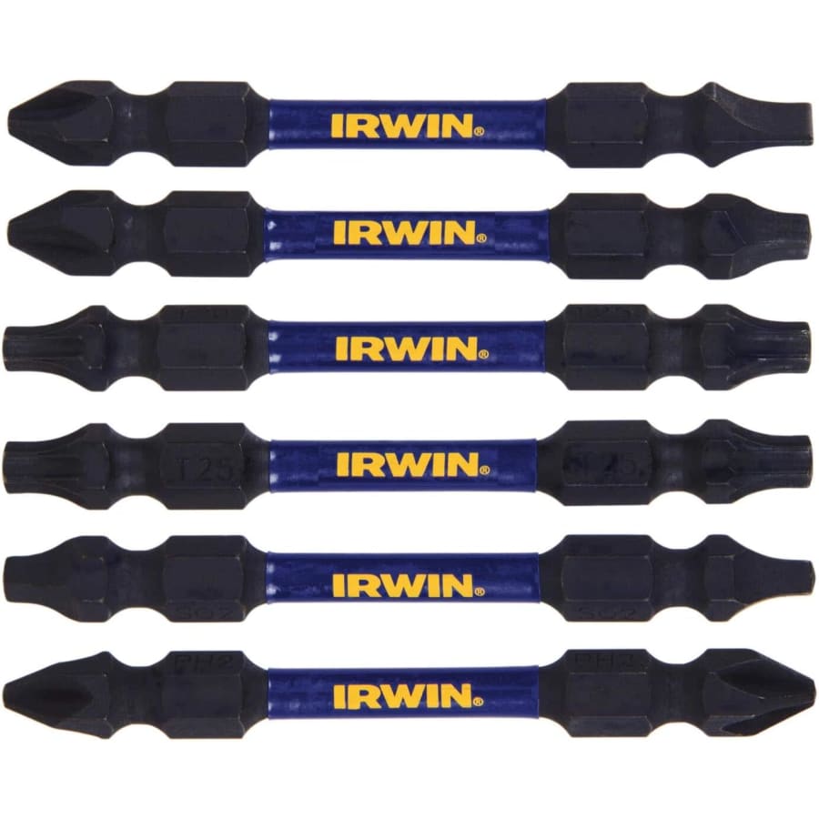 Irwin Impact Performance Series Double-Ended 6pc Screwdriver Bit Set: $8.65 Irwin Impact Performance Series Double-Ended 6pc Screwdriver Bit Set: $8.65