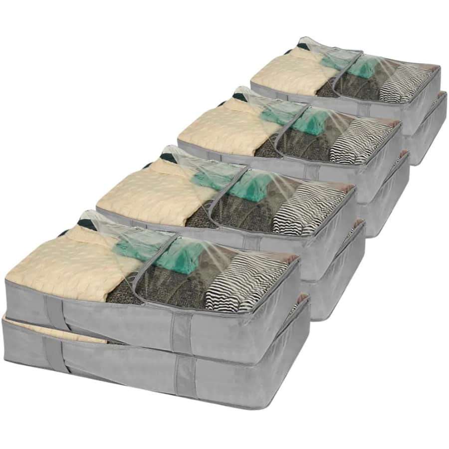 Whitmor Underbed Storage Bag 8-Pack: $20 Whitmor Underbed Storage Bag 8-Pack: $20