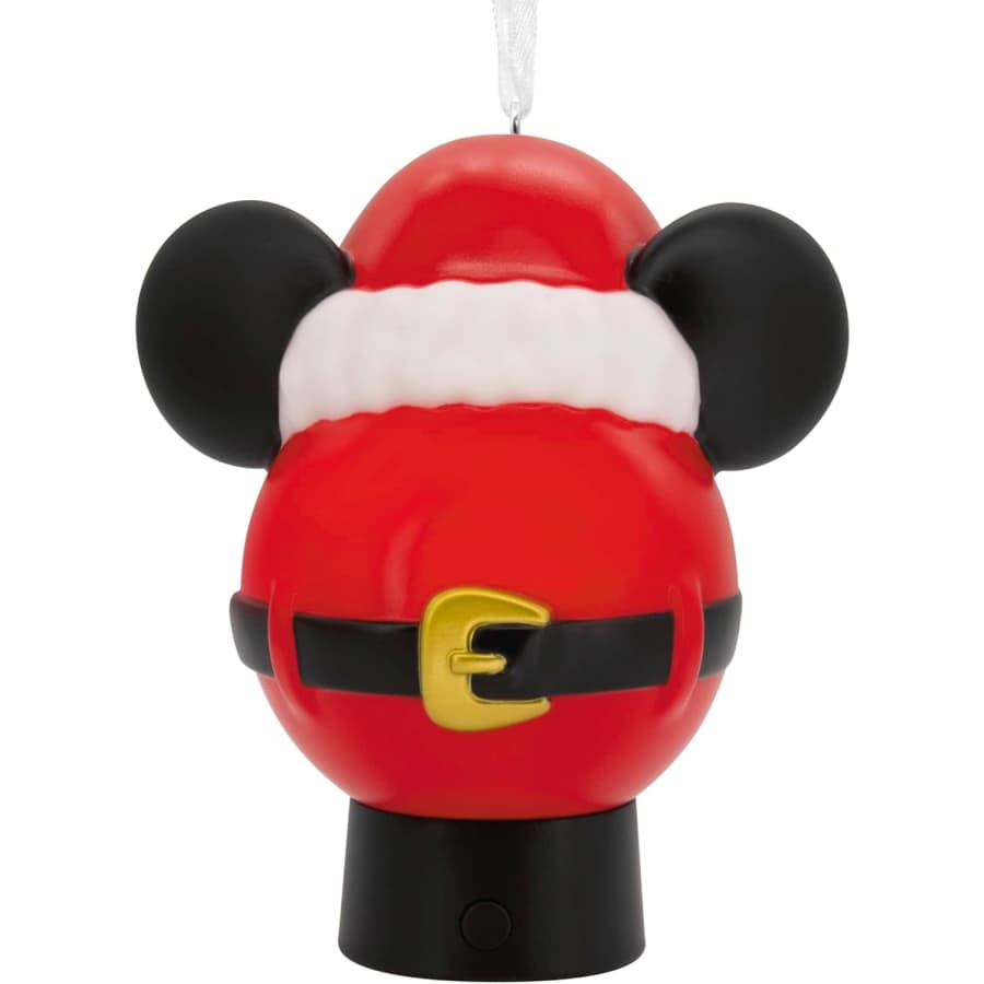 Hallmark Disney Mickey Mouse Icon Santa Hat Ornament w/ Light: $6.20 Hallmark Disney Mickey Mouse Icon Santa Hat Ornament w/ Light: $6.20