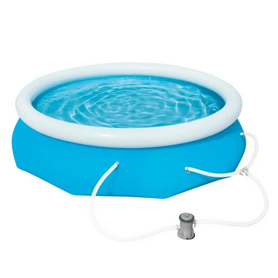 Bluescape Fast Set 10-Foot x 30" Inflatable Above Ground Pool Set: $68 Bluescape Fast Set 10-Foot x 30" Inflatable Above Ground Pool Set: $68