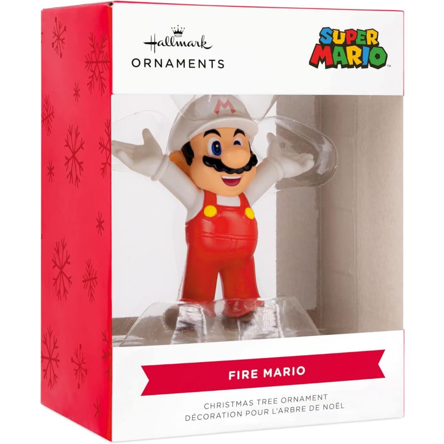 Hallmark Nintendo Super Mario Fire Mario Christmas Ornament: $5 Hallmark Nintendo Super Mario Fire Mario Christmas Ornament: $5